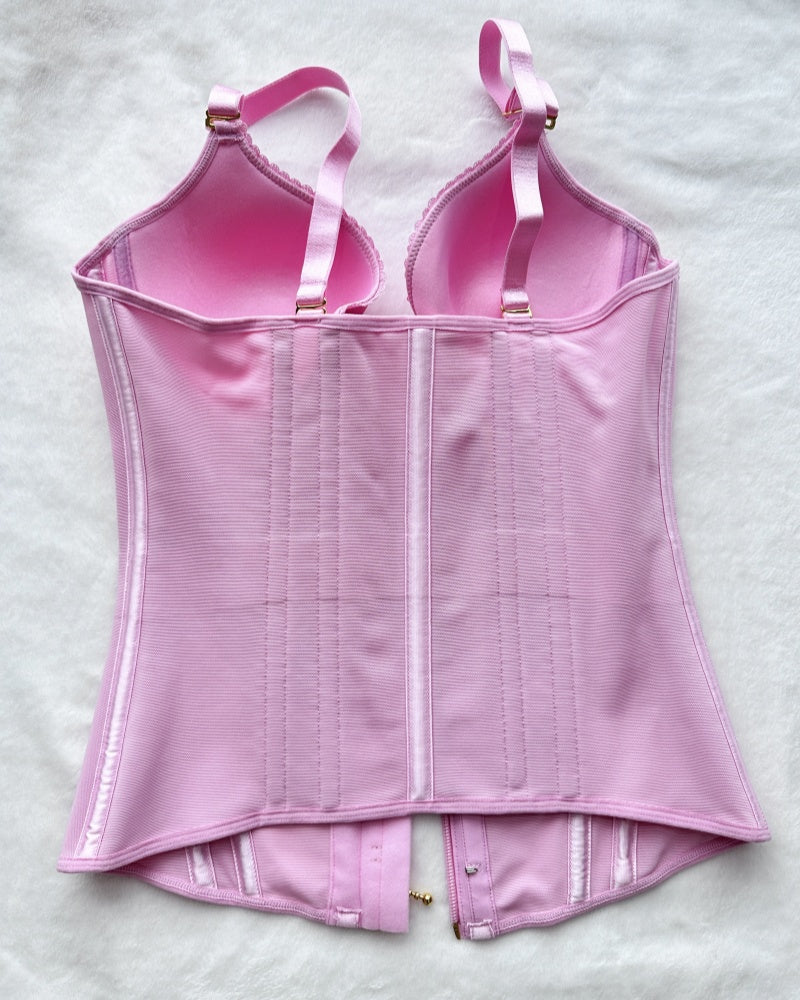 Shapshe® Fajas Colombianas Love Pattern Corset Top Tummy Tuck Waist Trainer