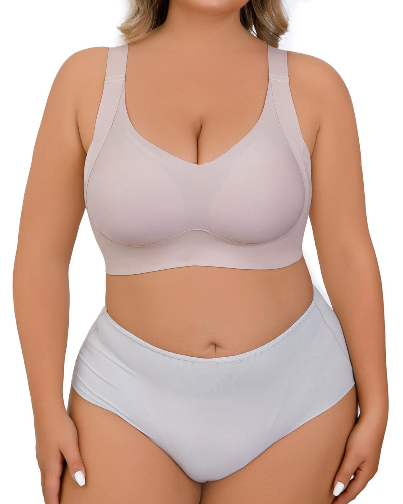 Daily Comfort Wireless Shaper Bra Smooth Full Coverage Support Bra