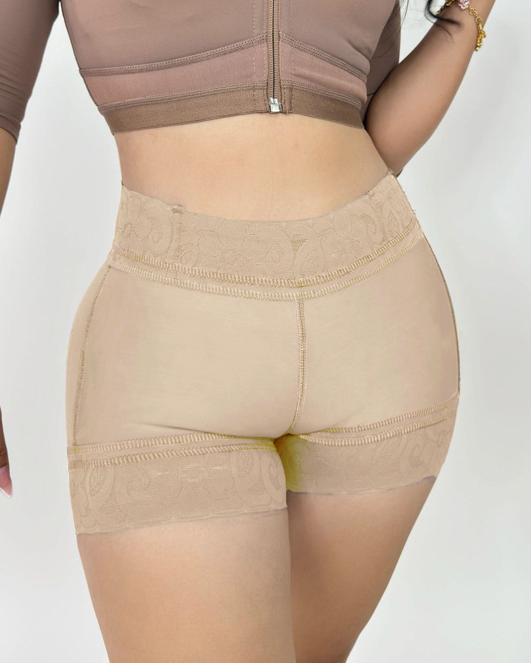 Shapshe® Women's Seamless Lace Butt Lift Tummy Control Shaper Shorts Underwear