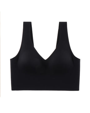 Women's Food Grade-Silicone Deep Cup Seamless Full Coverage Comfort Bras