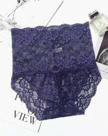 Women's Sexy High Waist Lace High Elasticity Breathable Slim Panties