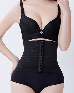 3 Rows 11 Buckles Postpartum Anti-Curling Waist Trainer Breathable Flat Stomach Slimming Belt