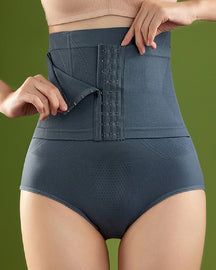 9-Breasted Hooks High Waist Tummy Control Butt Lift Shapewear Panties