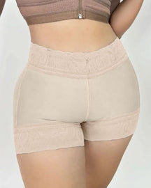 Women's Seamless Lace Butt Lift Tummy Control Shaper Shorts Underwear