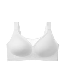 Women's Smooth Minimizer Bra Thin Wireless Soft Support Bralette