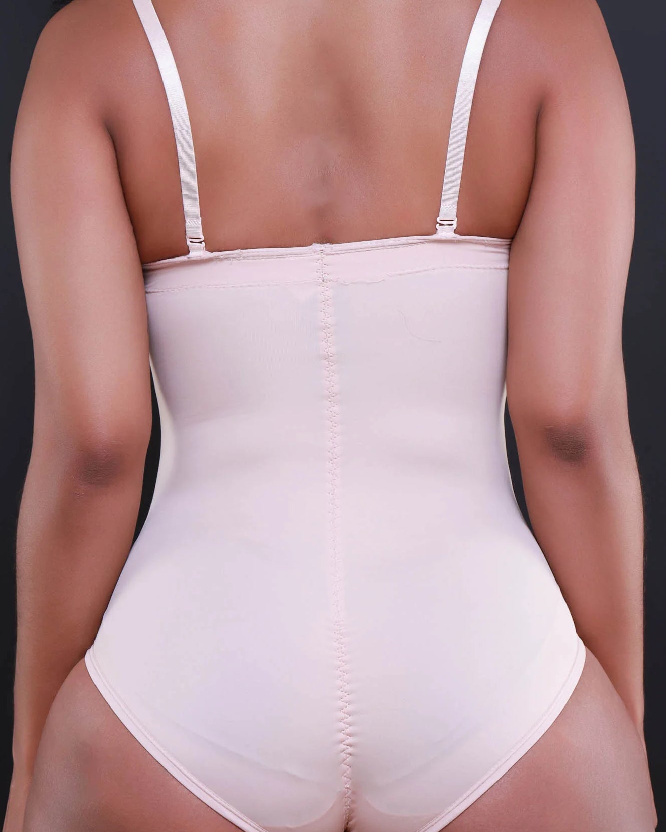 Women's Smooth Tummy Control Slimming Cupped Chest Thong Shapewear Bodysuit