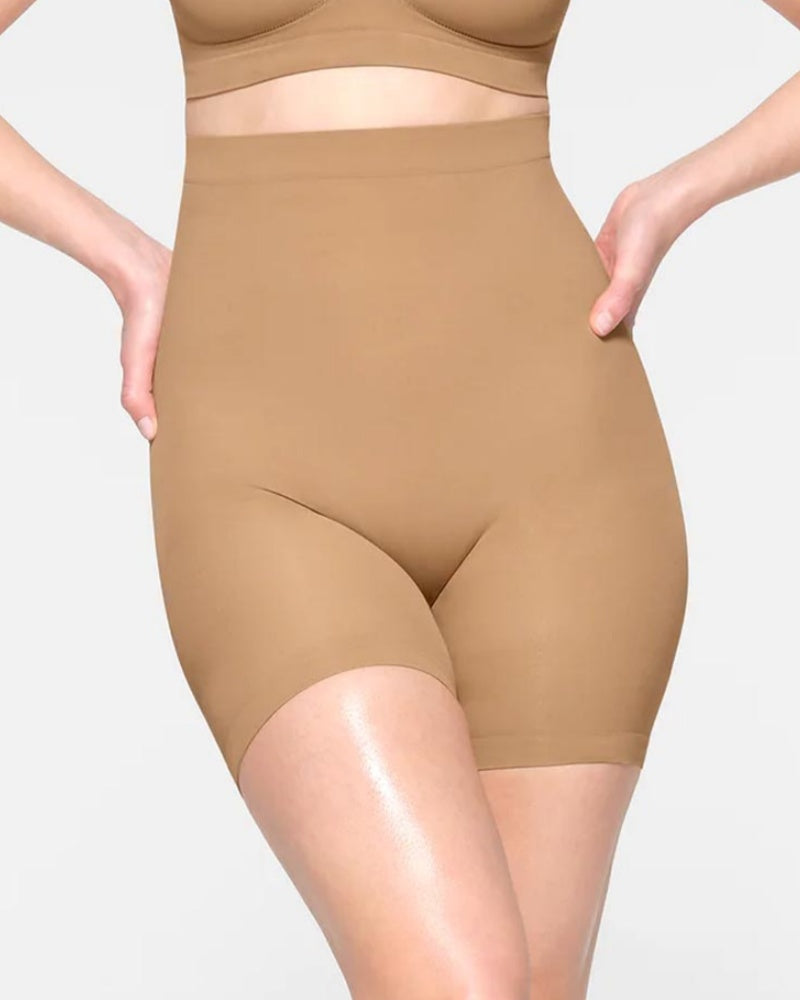 Seamless High Waist Tummy Tuck Shaping Shorts