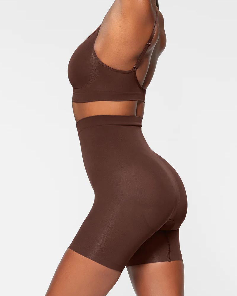 Shapshe® Seamless High Waist Tummy Tuck Shaping Shorts