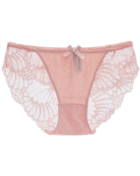 Low Waist Ice Silk Soft Panties Sexy See Through Lace Elasticity Briefs