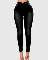 Sexy High Waist Stretch Skinny Jeans for Curvy Women