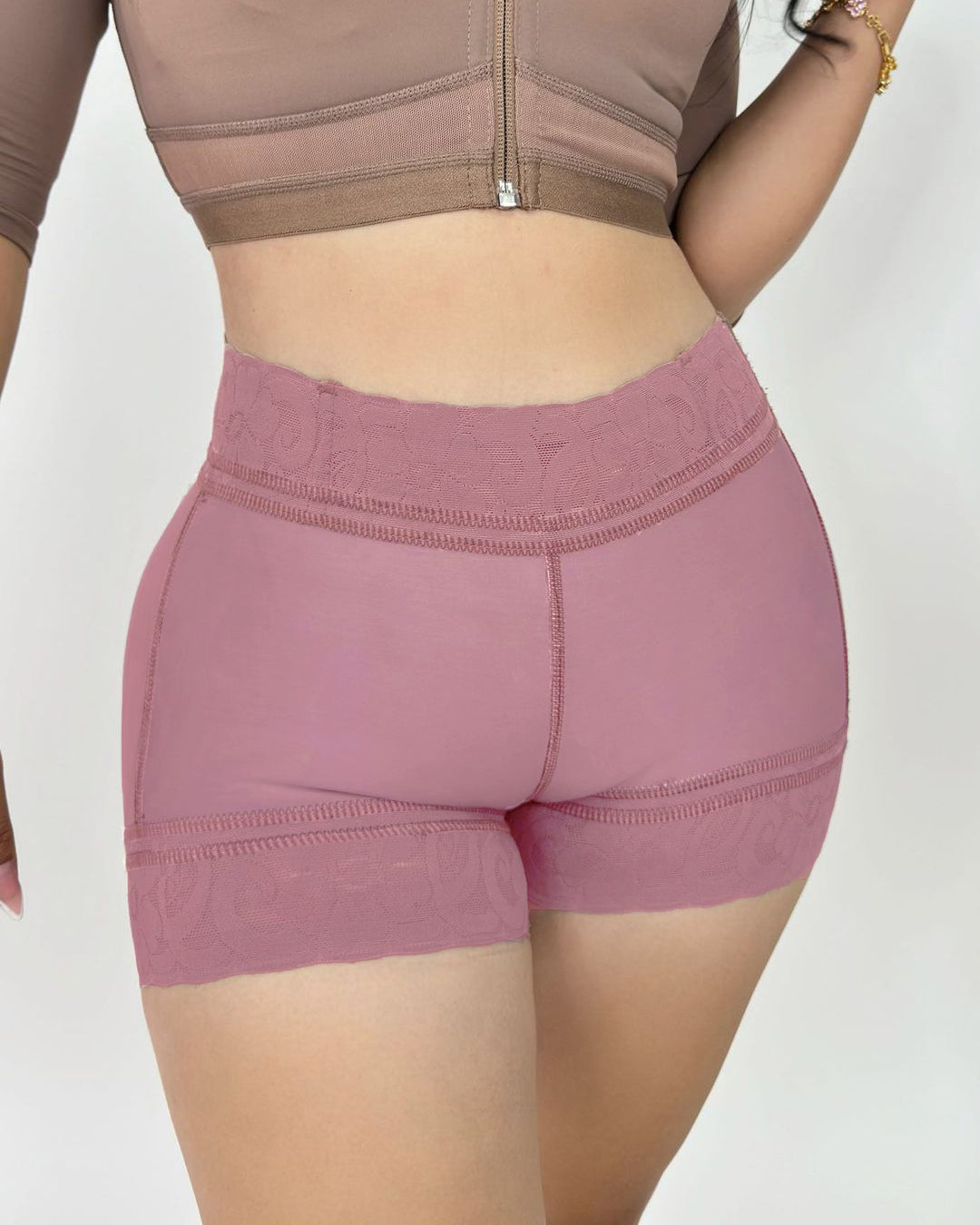 Shapshe® Women's Seamless Lace Butt Lift Tummy Control Shaper Shorts Underwear