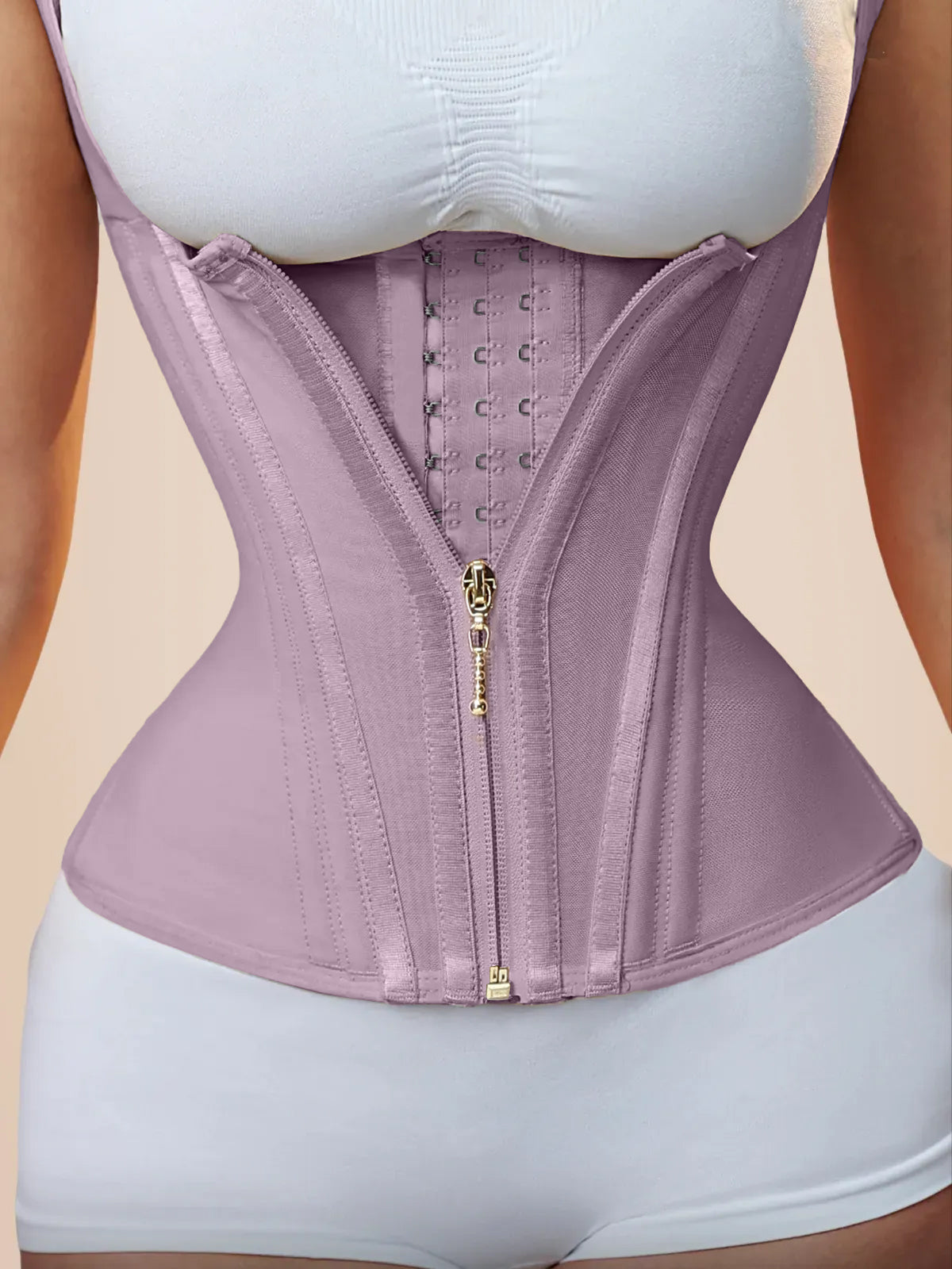 Entrenador de cintura para mujer Body Shaper Corset Chaleco Tank Top con huesos de acero