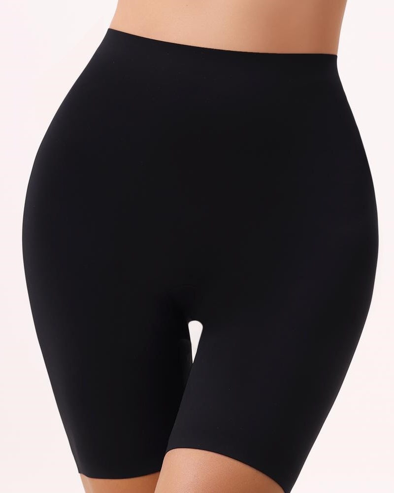 Ropa interior con control de barriga de cintura alta para mujer, pantalones cortos moldeadores adelgazantes