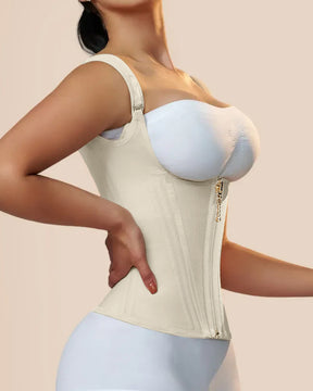 Entrenador de cintura para mujer Body Shaper Corset Chaleco Tank Top con huesos de acero