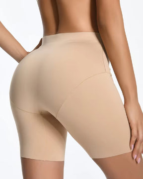 Seamless Elasticity Tummy Control Non-slip Thickened Faja Shapewear Shorts