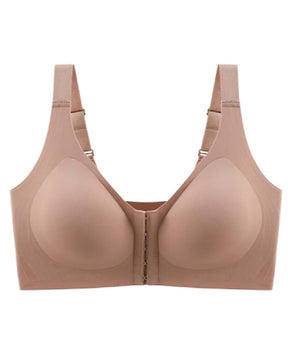 Women's Wireless Naked Feeling Front Closure Seamless Comfortable Bras