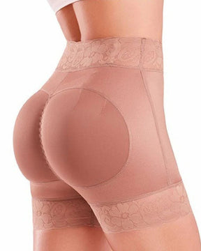 Shaping Shorts with Lace Butt Lifters for Women