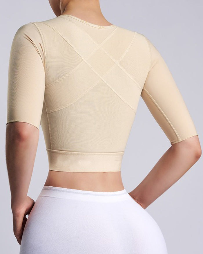 Shapshe® Posture Corrector Shaping Tops Arm Shaper Front Buckle Slimmer Top