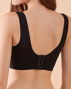 Seamless Full up back Buckle Sports Yoga Bra Underwear