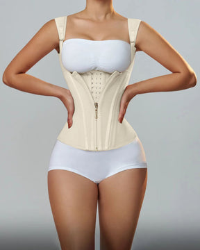 Entrenador de cintura para mujer Body Shaper Corset Chaleco Tank Top con huesos de acero