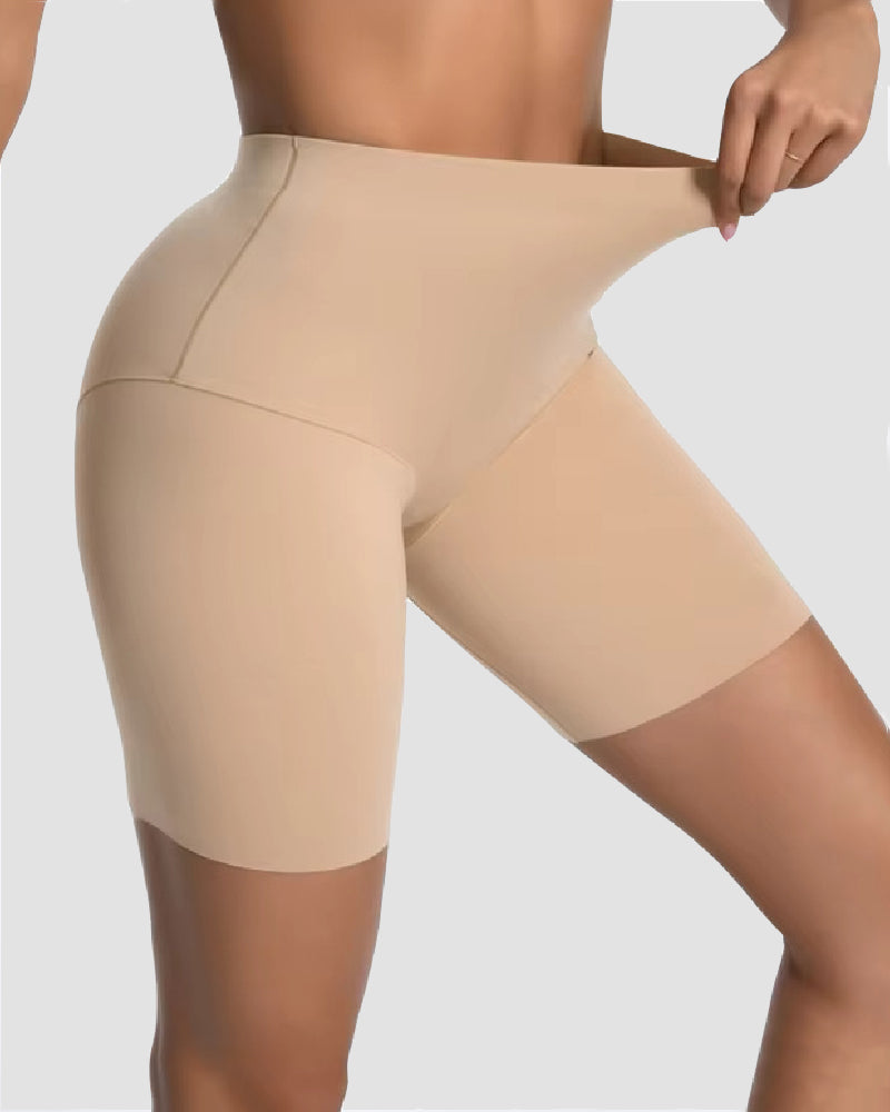 Seamless Elasticity Tummy Control Non-slip Thickened Faja Shapewear Shorts