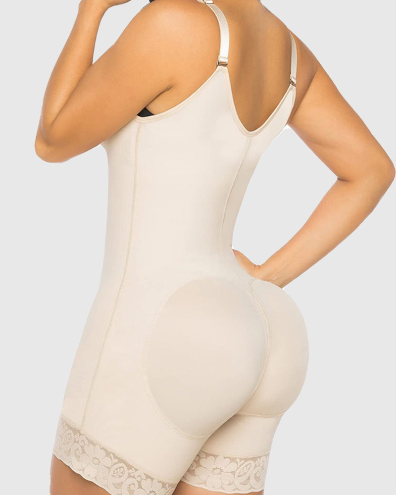 Slim Fajas Adjustable Straps Tummy Control Butt Lifter Shapewear