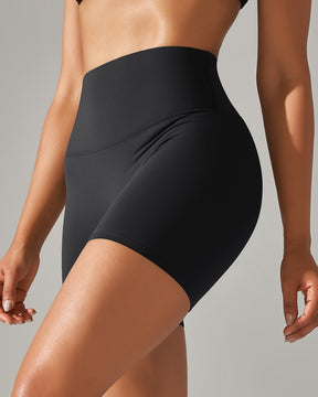 Skinny High Waist Stretch Yoga Shorts