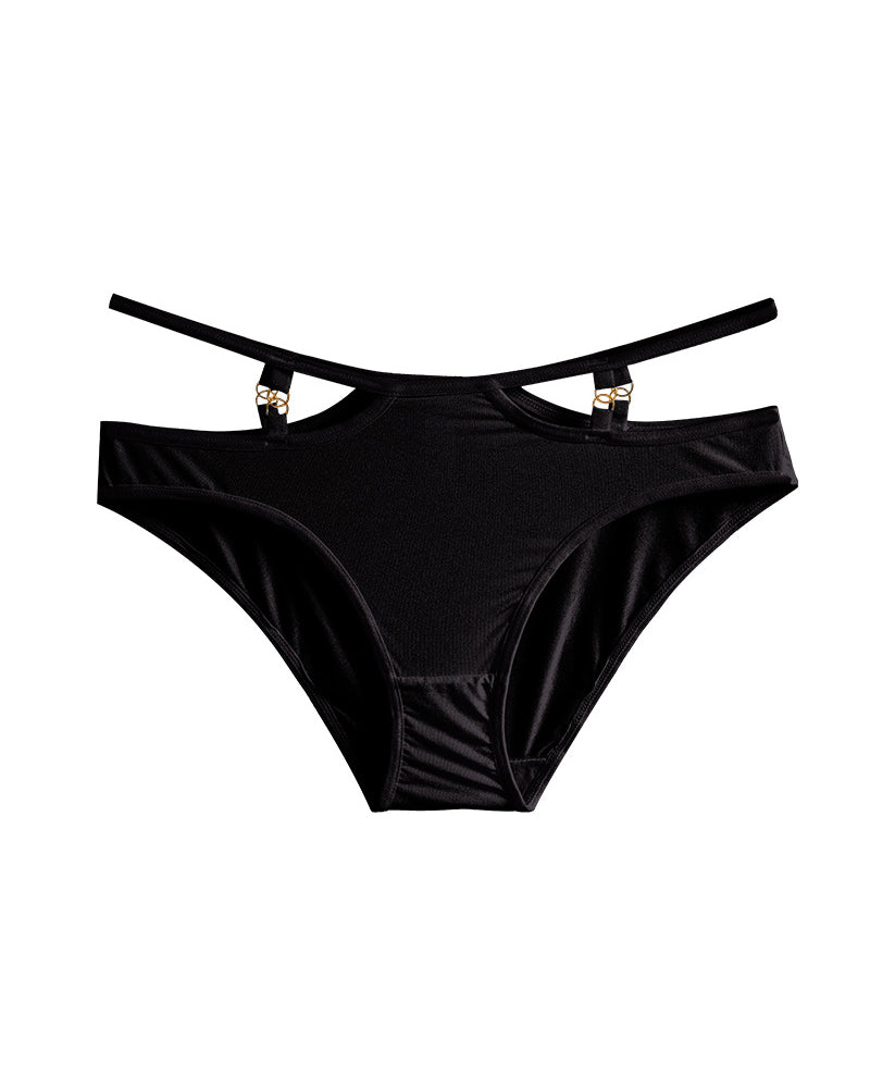 Women's Sexy Strap Briefs Hollow Seamless Low Waist Invisible Underwear