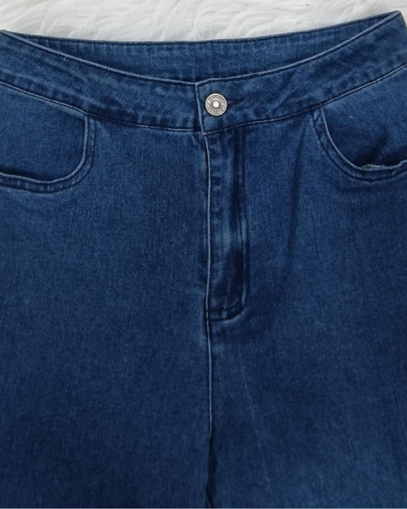 Classic Chic Sleeveless Washed Denim Set for Women