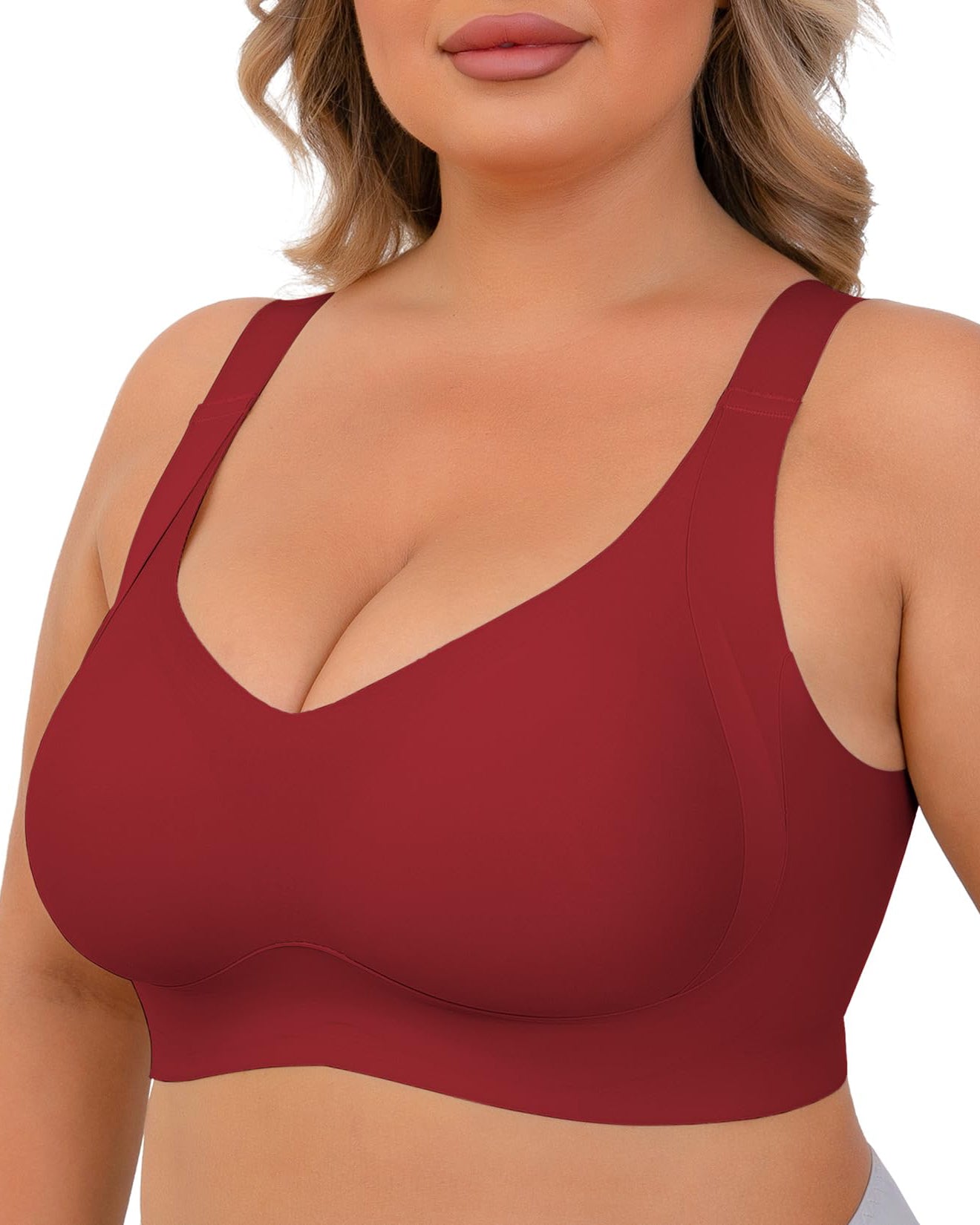 Daily Comfort Wireless Shaper Bra Smooth Full Coverage Support Bra