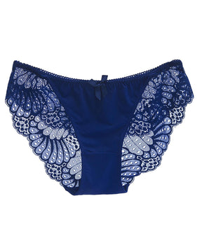 Low Waist Ice Silk Soft Panties Sexy See Through Lace Elasticity Briefs