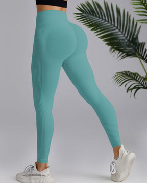 High Waisted Tummy-controlling Peach-hips Nude Long Yoga Pants