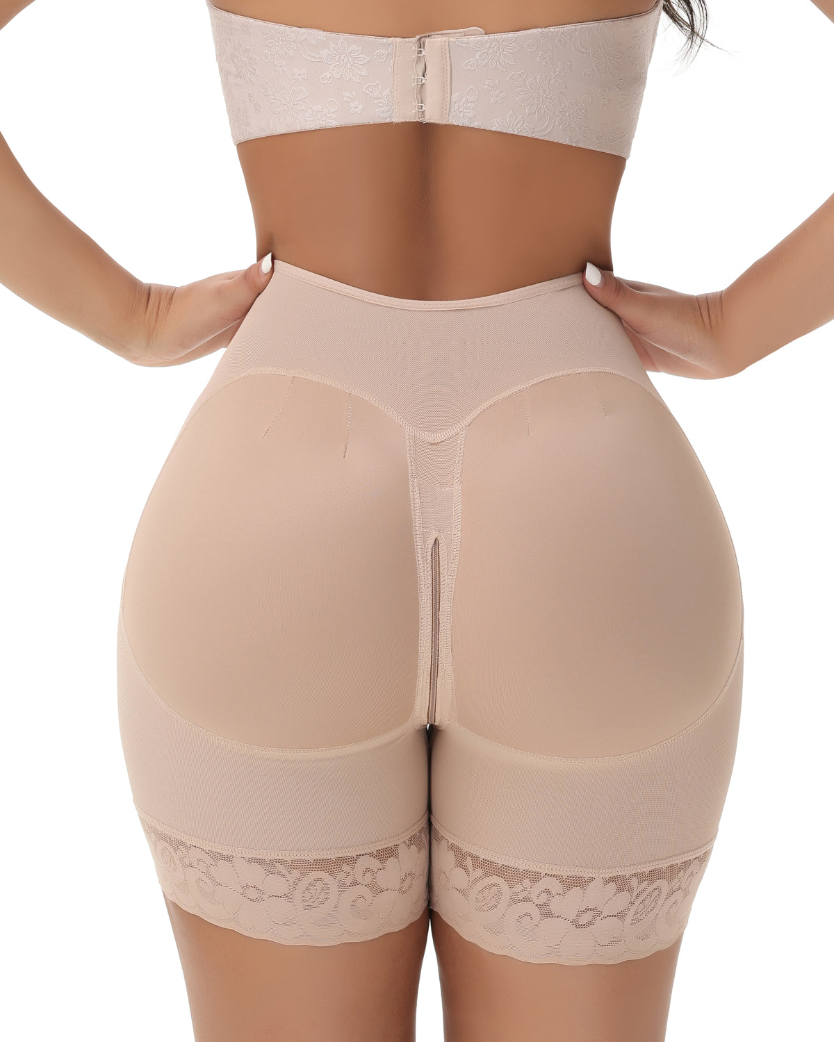 Seamless Compression Fajas Shorts Tummy Control Shapewear Shorts