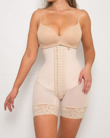 Women's Strapless Stage 2 and 3 Fajas BBL Tummy Control Mesh Shapewear(Pre-sale)