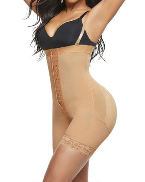 Women's Tummy Control Elasticity Plus Size Postpartum Open Bust Shapewear