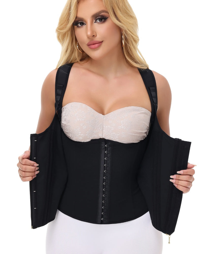 Shapshe® Fajas Colombianas Steel Boned Tummy Control Waist Trainer