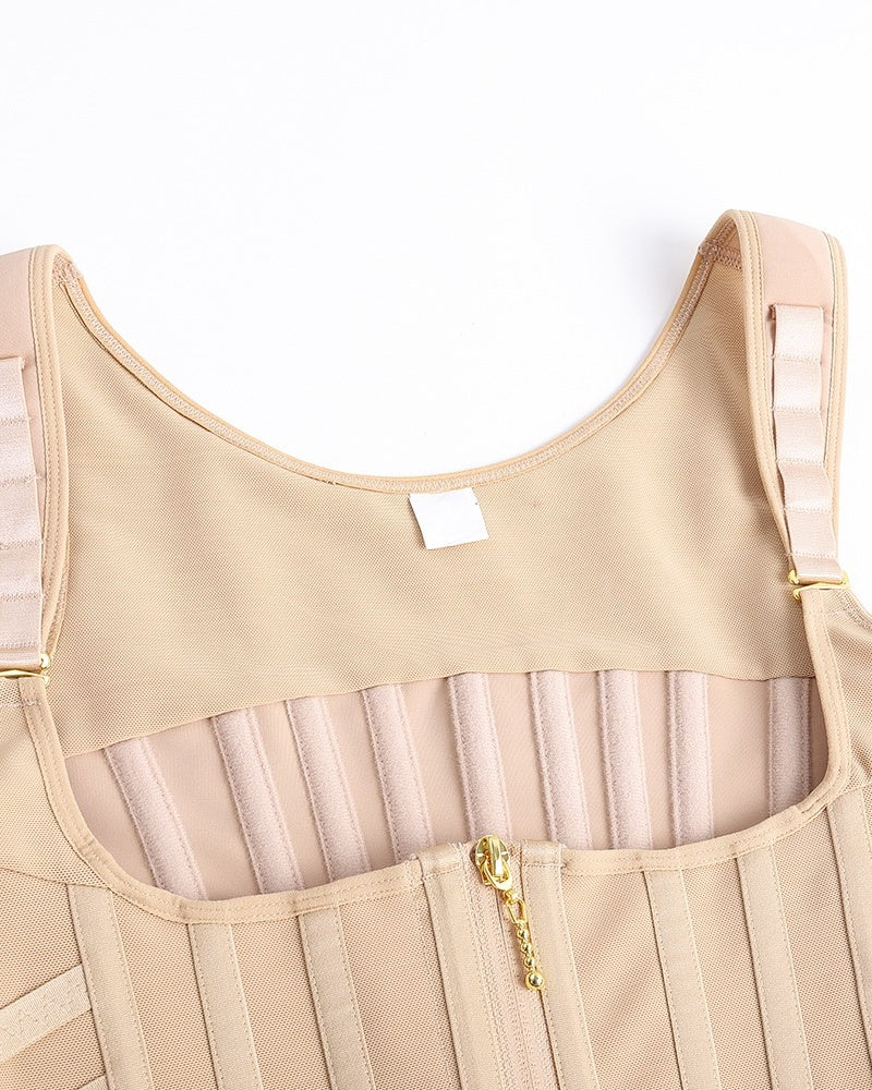Shapshe® Double Layer Compression Curved Boned Waist Trainer