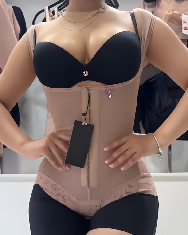 Open Bust Tummy Control Fajas Colombianas Butt Lift Body Shaper