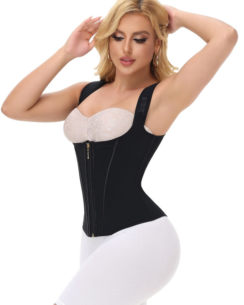 Shapshe® Fajas Colombianas Steel Boned Tummy Control Waist Trainer