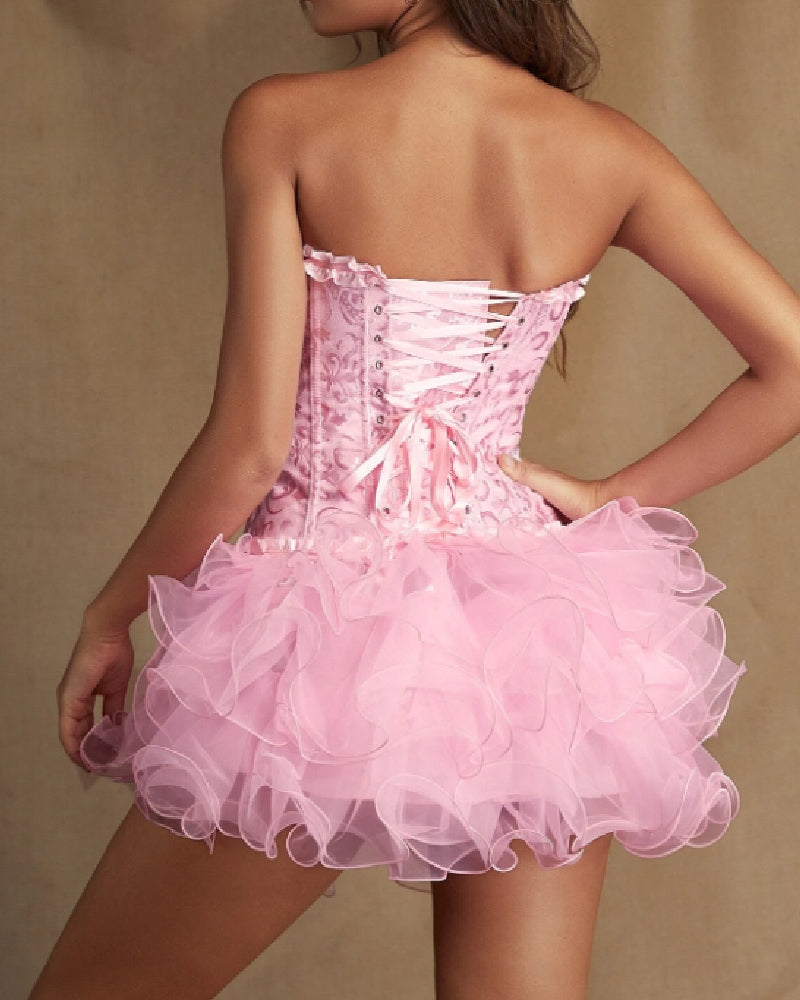 Faja moldeadora de corsé para levantar el busto y reducir la cintura