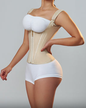 Entrenador de cintura para mujer Body Shaper Corset Chaleco Tank Top con huesos de acero