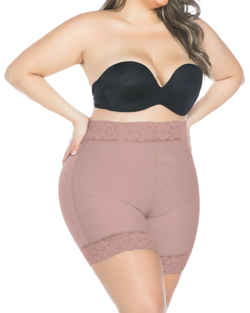 Pantalones cortos de ropa interior adelgazante para mujer con control de levantador de glúteos