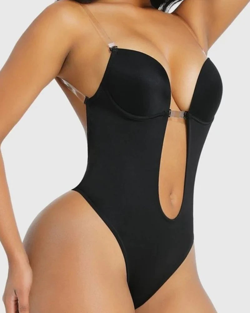 Fajas moldeadoras de talla grande para mujer, ropa moldeadora sin espalda, sujetador integrado, moldeador de cuerpo, ropa moldeadora de entrepierna abierta sin costuras