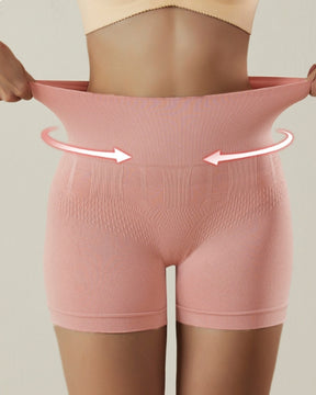 Seamless Solid Tummy Control Butt Lifting Shaping Shorts