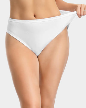 Ropa interior de talla grande CottonWhite de corte alto