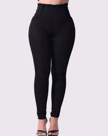 High Waisted Butt Lifting Jeans for Women