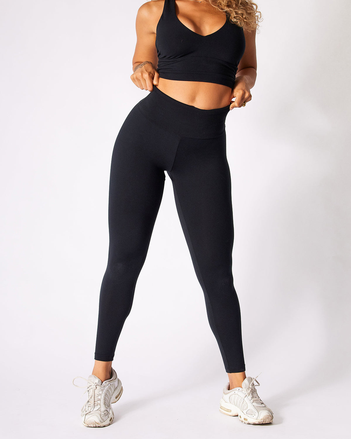 Leggings deportivos con control de barriga y levantador de glúteos de cintura alta