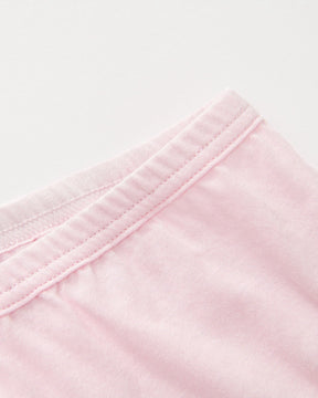 Pink Cotton High-Cut Brief Plus Size Underwear