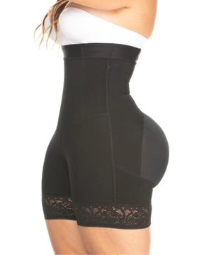 High Waist Butt Lifter Body Shaper Lace Shorts