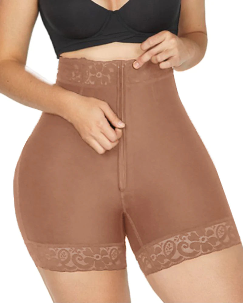 Pantalones cortos con control de barriga y cintura alta, moldeador de cuerpo, caderas, glúteos, adelgazantes